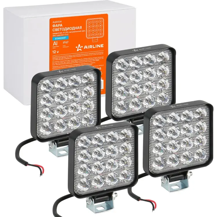 Светодиодная фара Airline STANDART ALED034