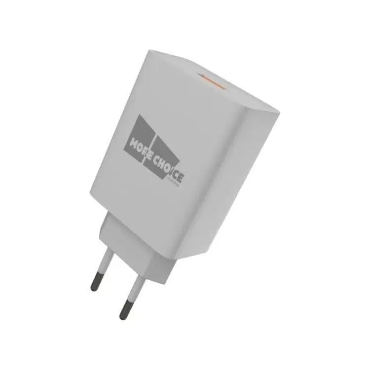 Зарядное устройство для смартфона для micro USB More Choice NC52QCm White Зарядное устройство для смартфона для micro USB More Choice NC52QCm White