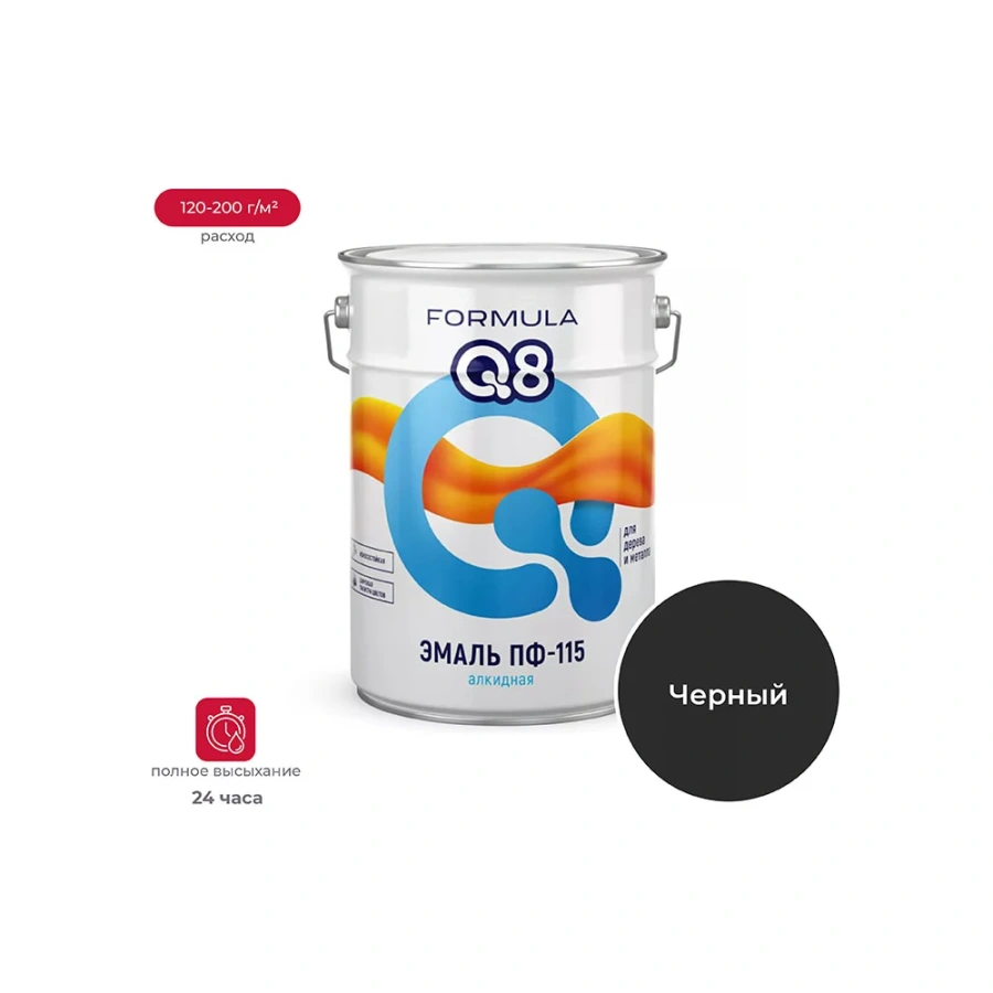 Эмаль ПРЕСТИЖ ПФ-115 Formula Q8 51916