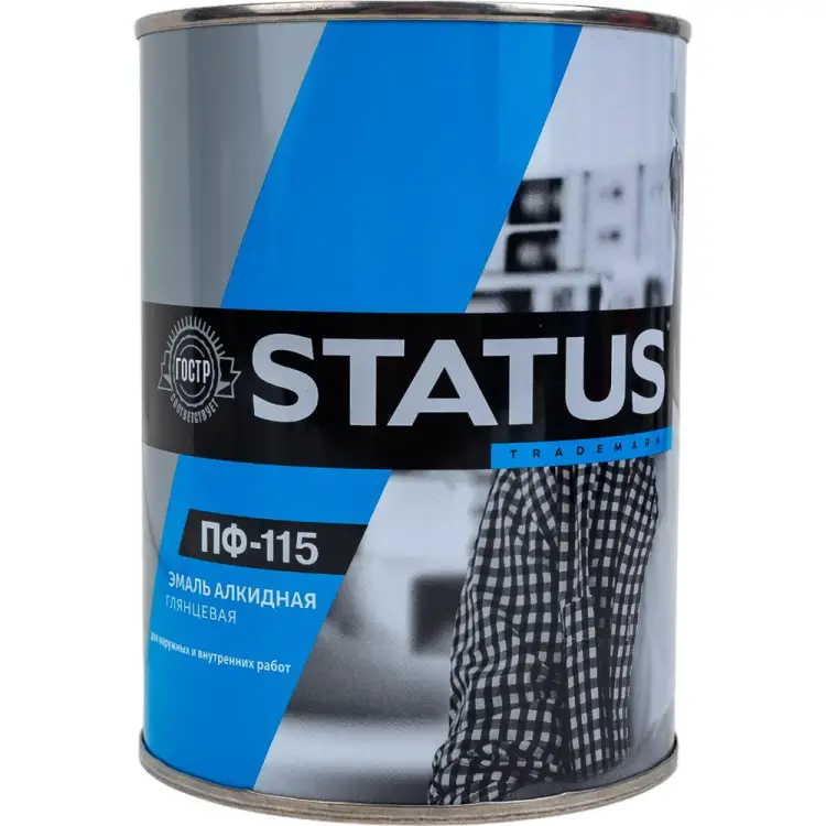 Атмосферостойкая краска Радугамалер ПФ-115 STATUS 4650001278227
