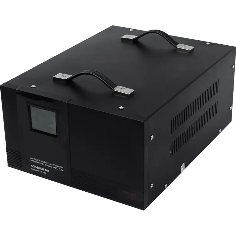 Стабилизатор напряжения Ресанта АСН 8000/1-ЭМ Стабилизатор напряжения Ресанта АСН 8000/1-ЭМ