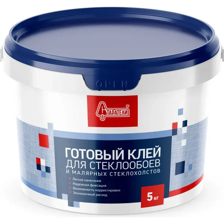 Готовый клей для стеклообоев и малярных стеклохолстов Старатели 3277/5400 Готовый клей для стеклообоев и малярных стеклохолстов Старатели 3277/5400