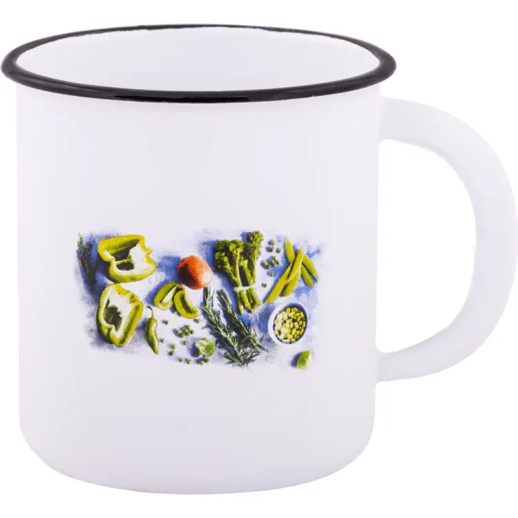 Эмалированная кружка appetite Свежая зелень 1с3с Свежая Эмалированная кружка appetite Свежая зелень 1с3с Свежая