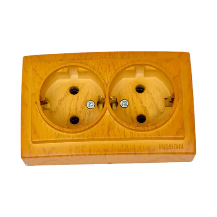 Двухместная розетка Nilson Themis 26251025