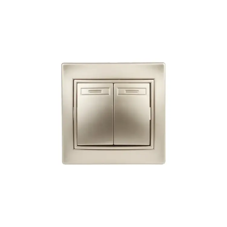 Двухклавишный выключатель Intro Plano 1-104-04 Б0053764