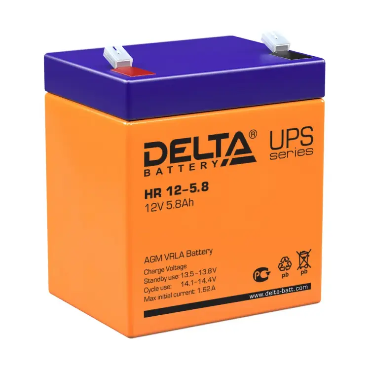 Аккумулятор DELTA HR 12-5.8