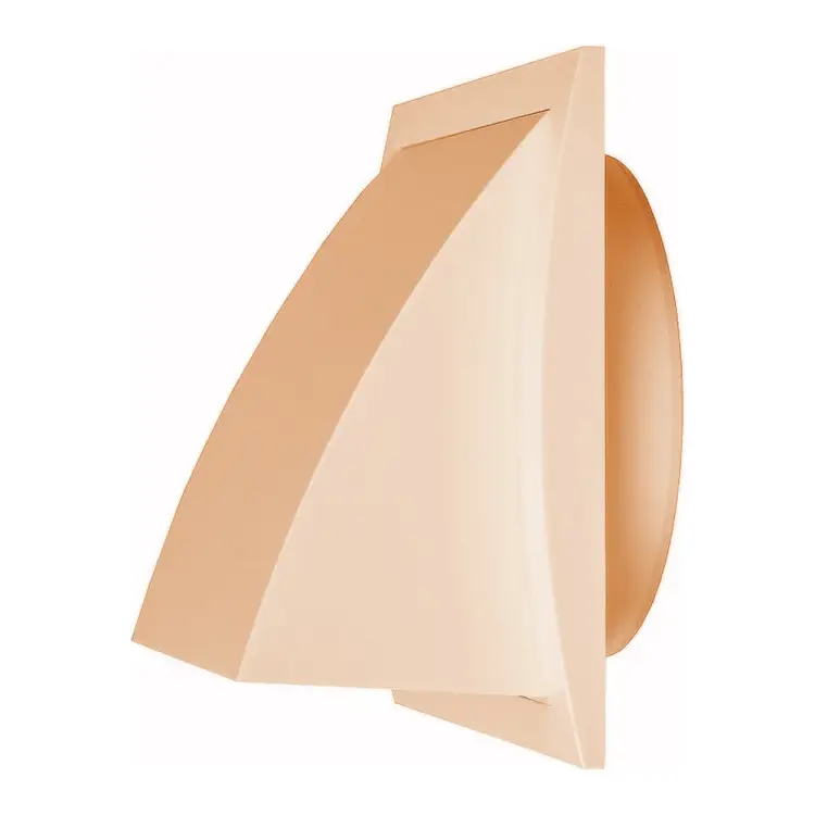 Вытяжной выход стенной Эвент 175К120ФВ, бежевый