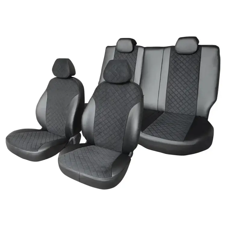 Чехлы на сиденья Hyundai Solaris, 2010-2017, седан, DEFLY Hnd1-2ZR