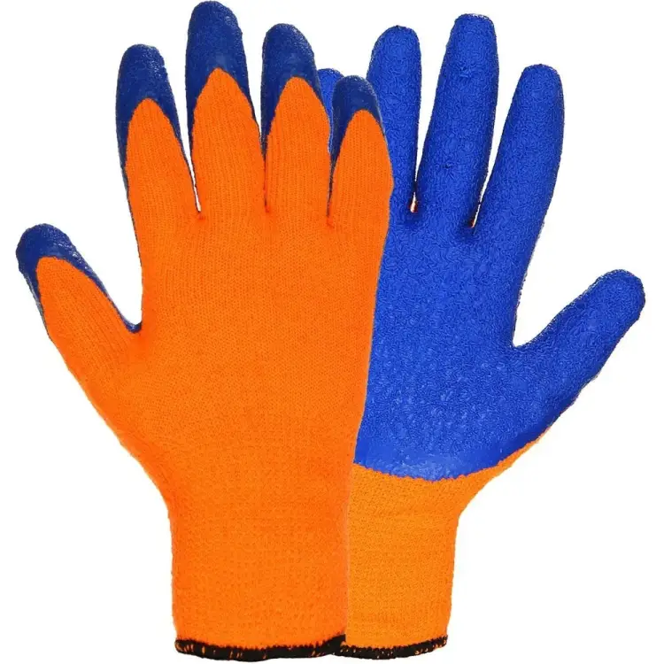 Утепленные латексные рифленые перчатки FORT ICE 0482 501447674