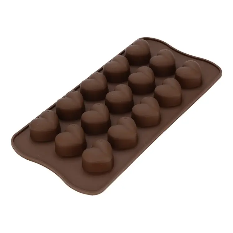 Силиконовая форма для шоколада сердечки Beroma 7824646