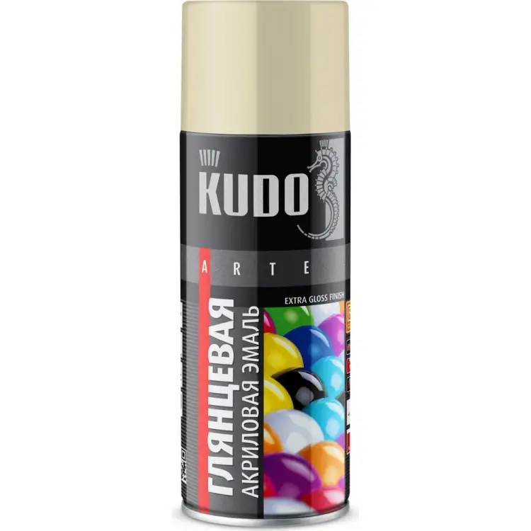 Высокоглянцевая акриловая эмаль KUDO KU-A1015 Высокоглянцевая акриловая эмаль KUDO KU-A1015