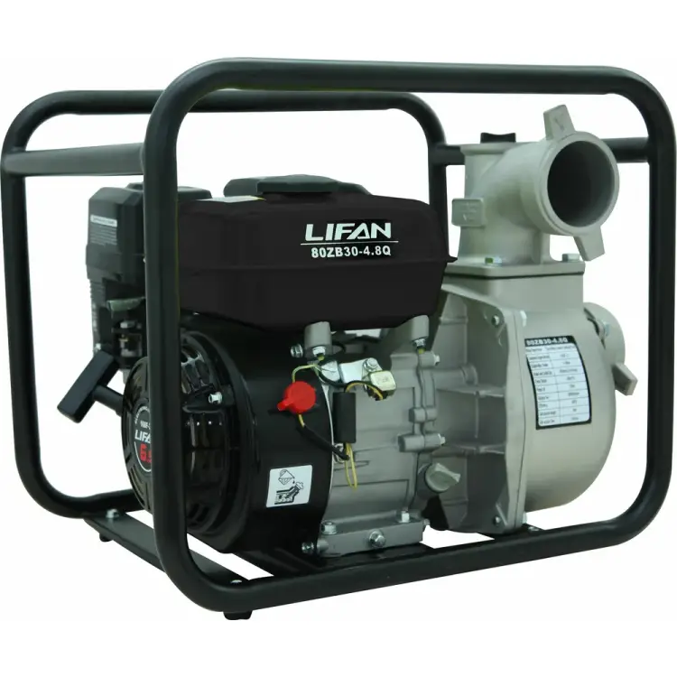 Мотопомпа LIFAN 80ZB30-4.8Q Мотопомпа LIFAN 80ZB30-4.8Q