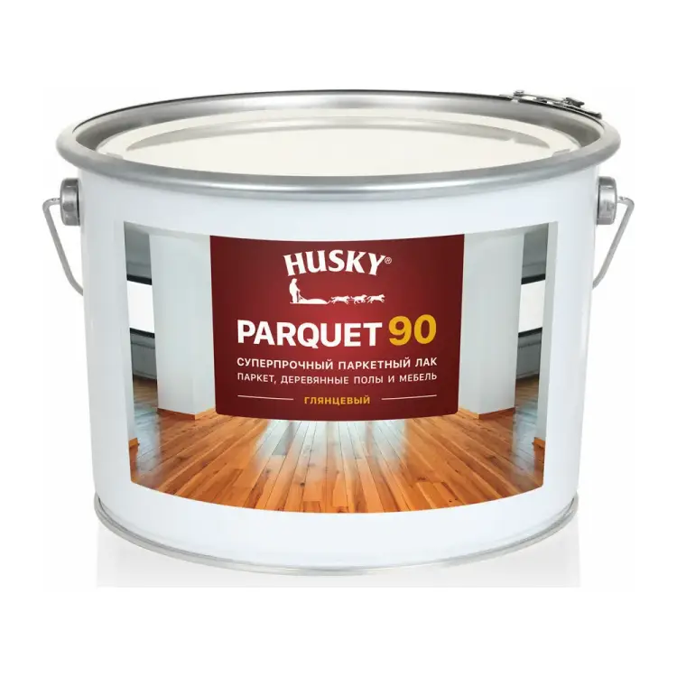 Глянцевый суперпрочный паркетный лак HUSKY 30152