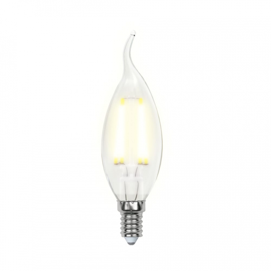 Диммируемая светодиодная лампа Uniel LED-CW35-5W/WW/E14/CL/DIM GLA01TR