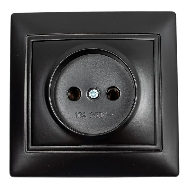 Одноместная розетка Smartbuy Венера SBE-01b-10-S1-N-c