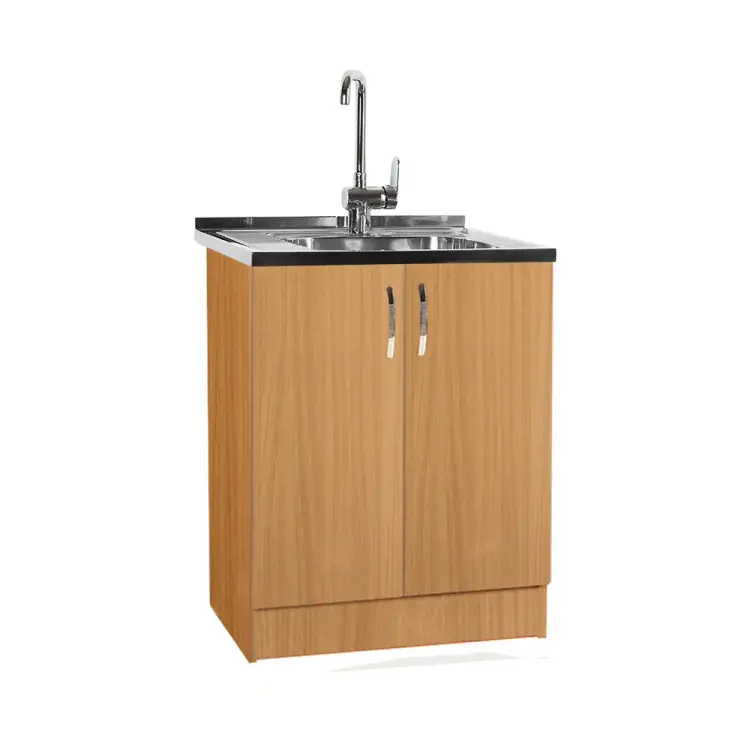 Тумба SANTREK 60*60 цвет бук (2 дверцы) (ЛДСП) 6503