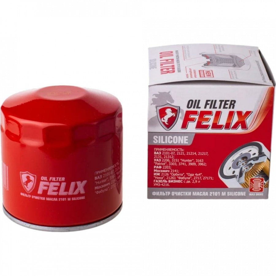 Масляный фильтр для ВАЗ 2101-07/2121-21213 FELIX 2101М Silicone