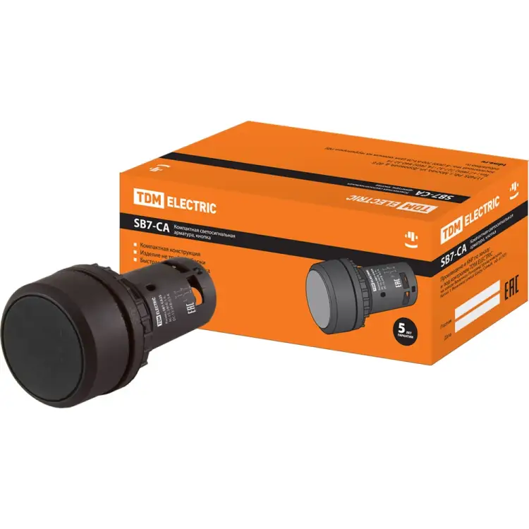 Кнопка TDM ELECTRIC SB7-CA25 SQ0746-0010