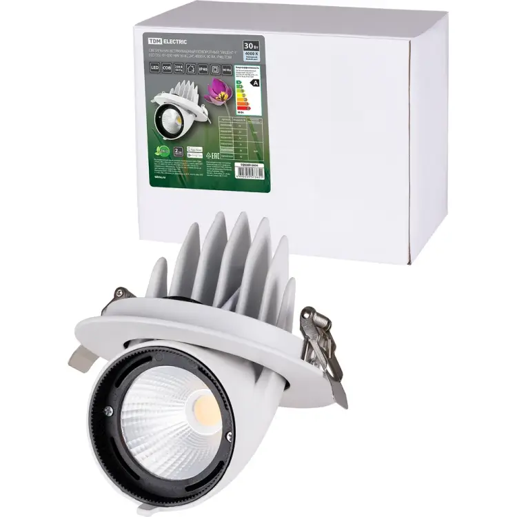 Встраиваемый поворотный светильник TDM ELECTRIC Акцент-1 SQ0369-0404