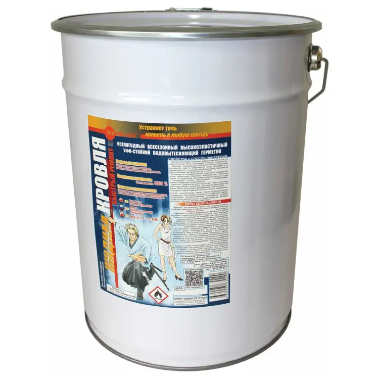 Уфо-стойкий герметик Nippon Ace жидкая кровля GJK-050-375