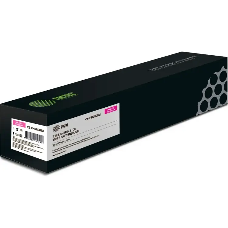 Лазерный картридж для xerox phaser 7800 Cactus 106r01571 1522745 Лазерный картридж для xerox phaser 7800 Cactus 106r01571 1522745