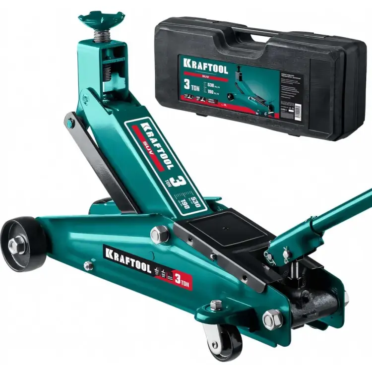 Подкатной домкрат KRAFTOOL SUV 43458-3-K