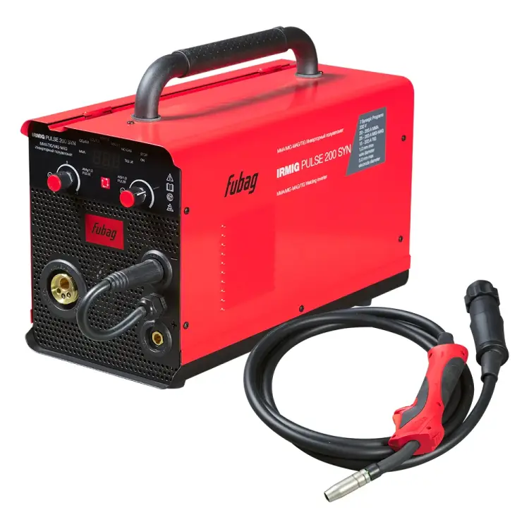 Сварочный инвертор полуавтомат FUBAG IRMIG PULSE 200 SYN с горелкой 250А 41385
