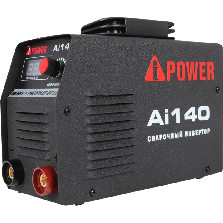 Инверторный сварочный аппарат A-iPower Ai140 61140 Инверторный сварочный аппарат A-iPower Ai140 61140