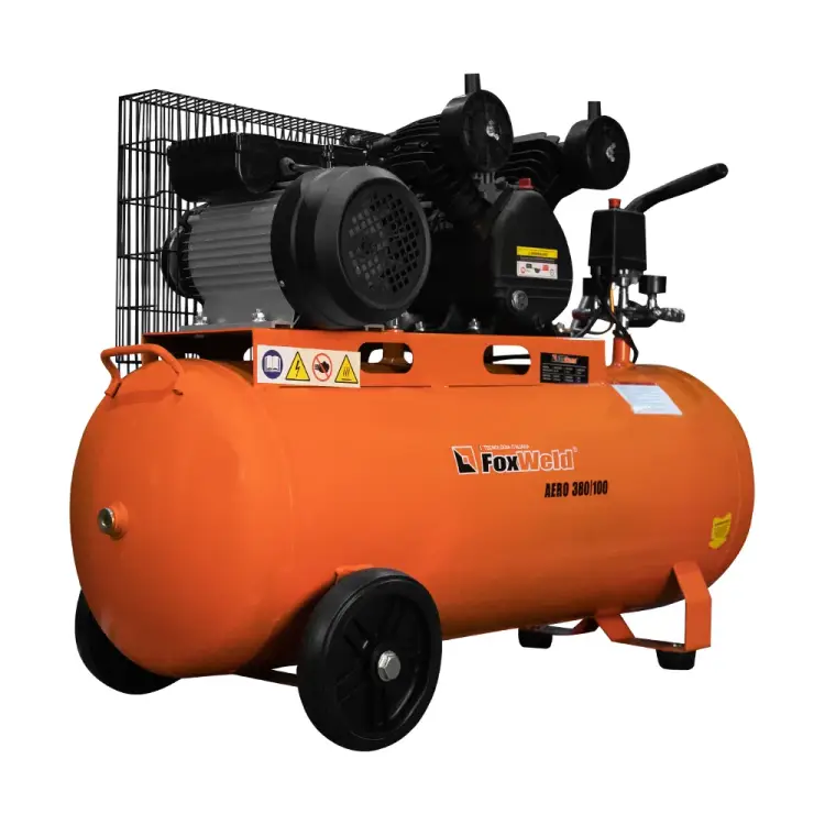 Ременной масляный компрессор Foxweld AERO 380/100 5962