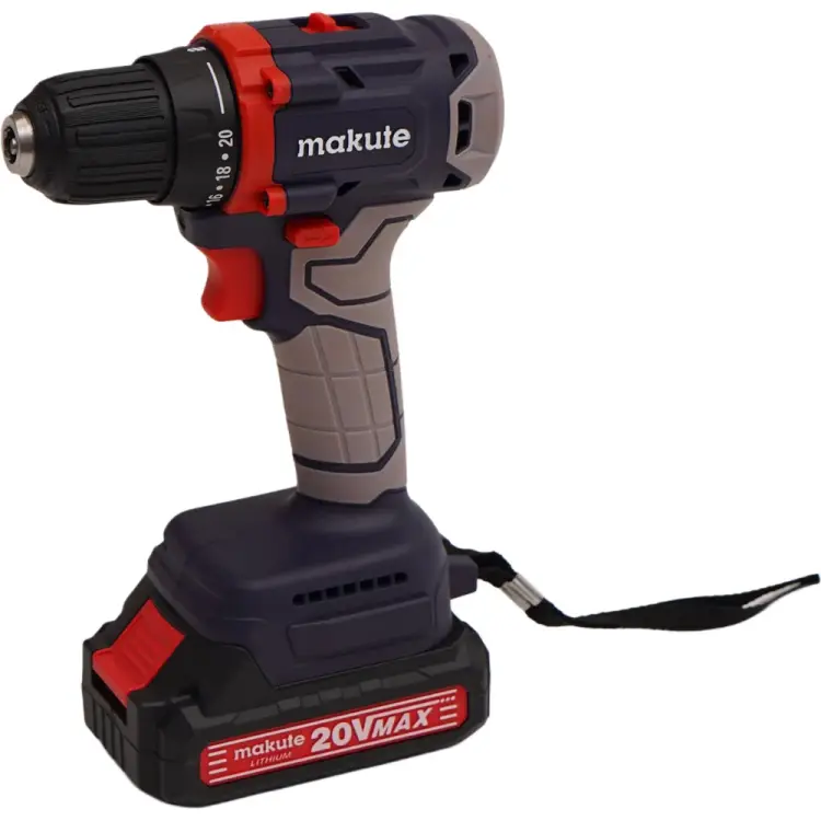 Аккумуляторная дрель шуруповерт Makute CD200-2BL