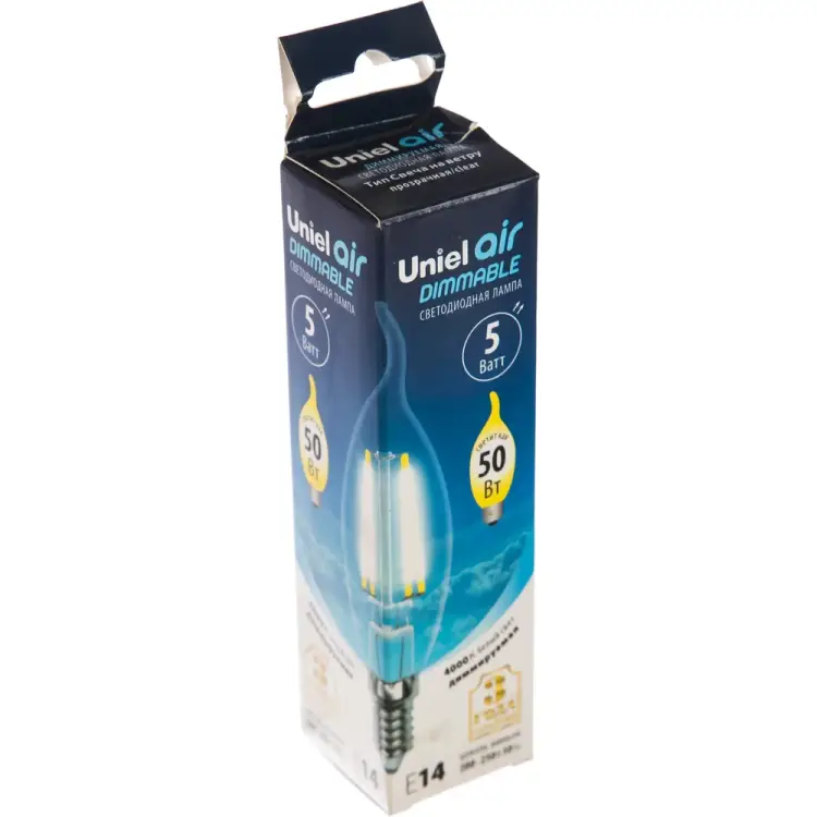 Диммируемая светодиодная лампа Uniel GLA01TR UL-00002865