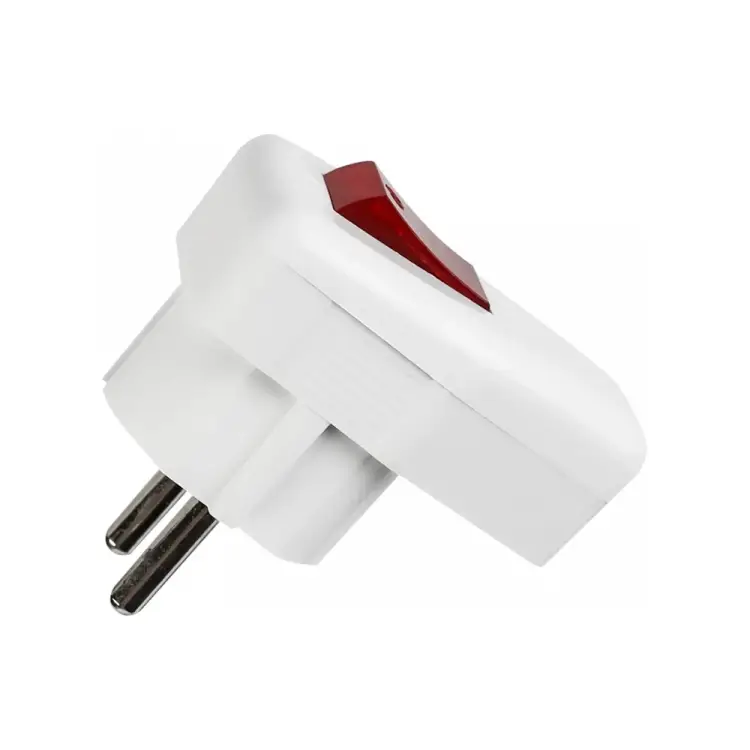 Угловая вилка Smartbuy SBE-16-P12-w