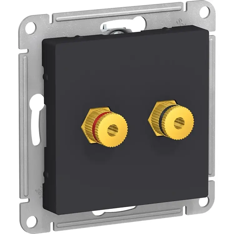 Двухместная аудиорозетка Systeme Electric AtlasDesign ATN001087