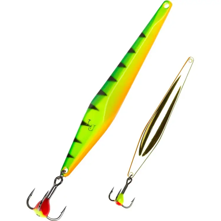 Зимняя вертикальная блесна Lucky John SHINER LJS55-T