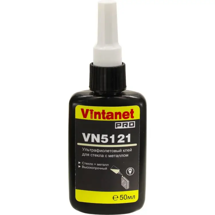 Уф-клей для склеивания стекла с металлом VINTANET VN5121 VN512150