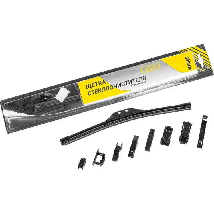 Бескаркасная щетка стеклоочистителя Ganz GIS01011