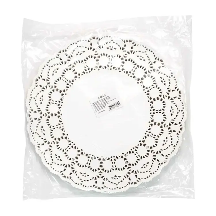 Ажурная бумажная салфетка AVIORA 104-062