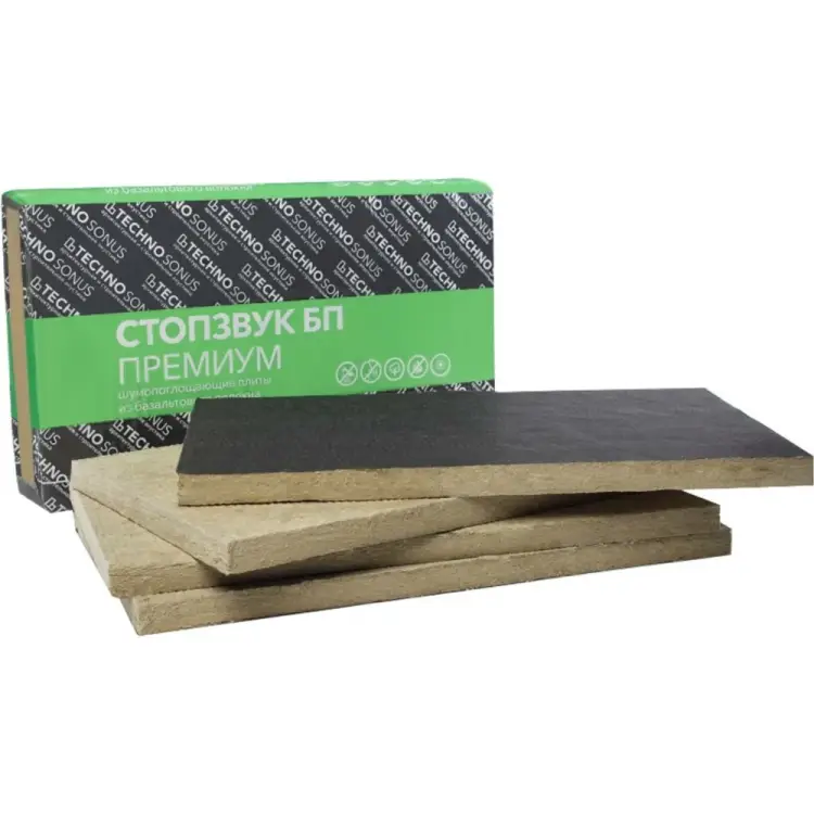Звукоизоляция Техносонус СтопЗвук БП Премиум 1300400008 Звукоизоляция Техносонус СтопЗвук БП Премиум 1300400008