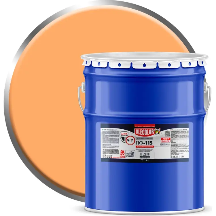 Эмаль Olecolor ПФ-115 4300000210 Эмаль Olecolor ПФ-115 4300000210