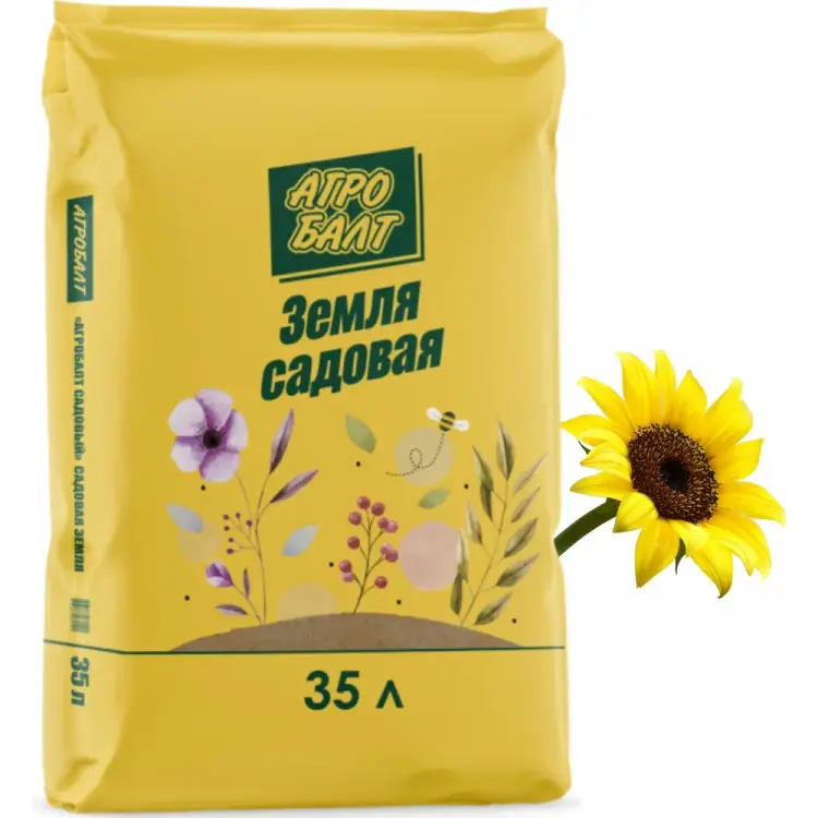 Земля садовая для рассады Агробалт ZS-35
