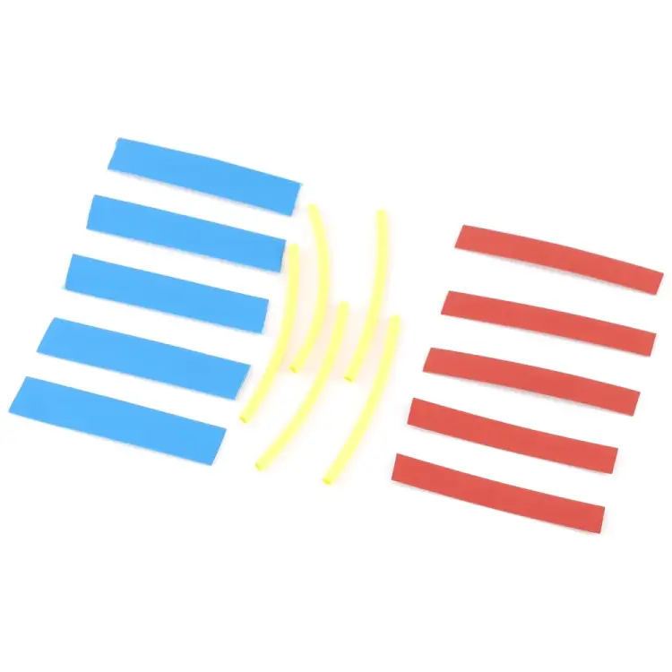 Термоусадочная трубка набор №6 15 шт. Ф 4/2, 8/4,12/6 по 5 шт. VOLTON VLT250046