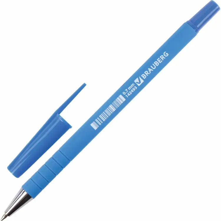 Ручка шариковая BRAUBERG Capital blue 142493