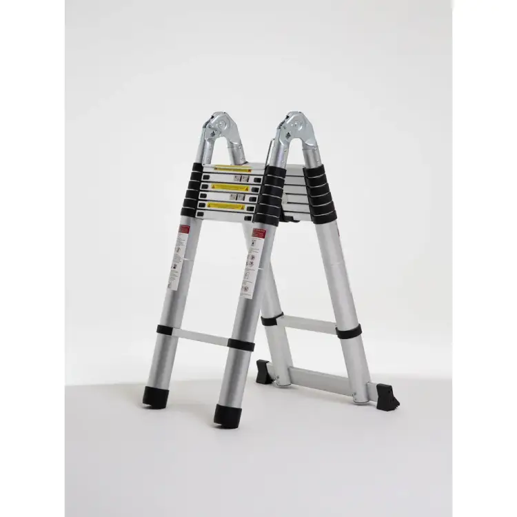 Телескопическая лестница-стремянка WORKY ARD128098