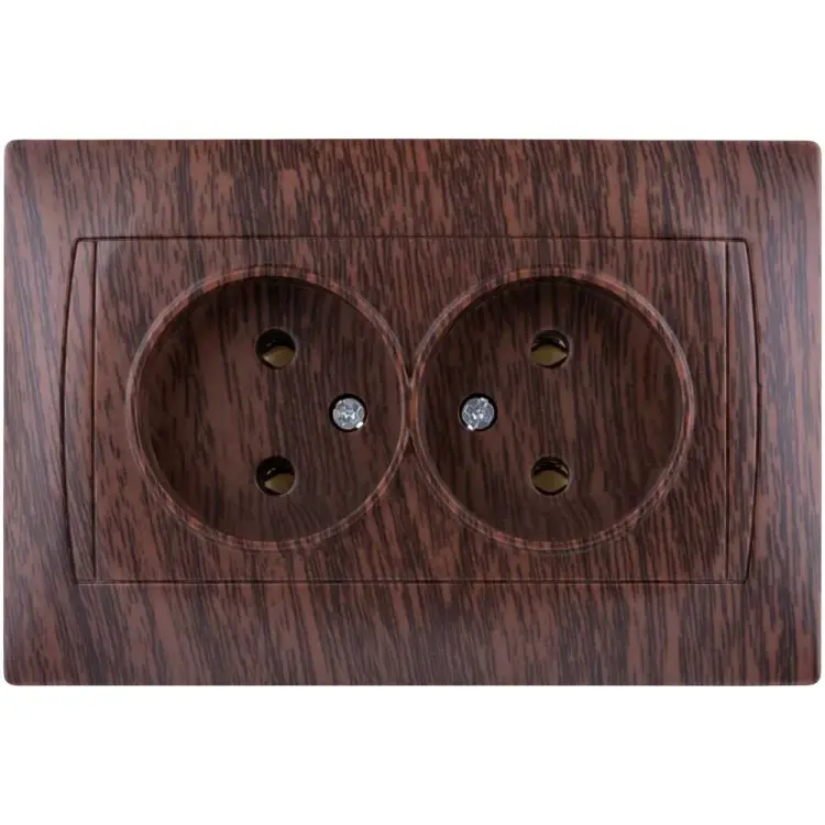 Двойная розетка TDM ELECTRIC Лама SQ1815-0424