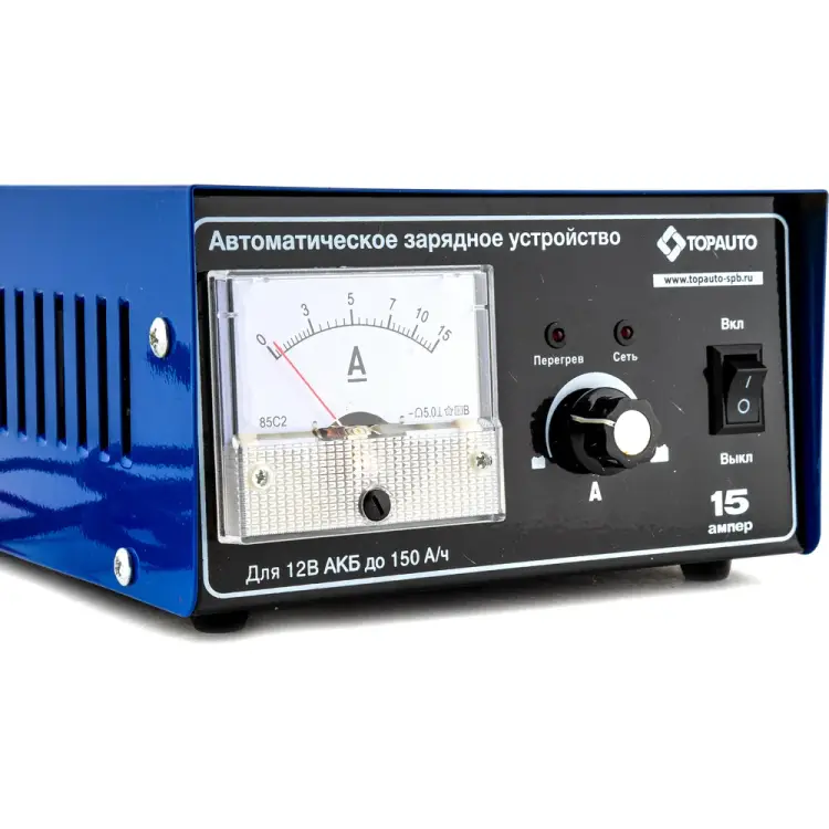 Автоматическое предпусковое зарядное устройство TopAuto НА15 Автоматическое предпусковое зарядное устройство TopAuto НА15
