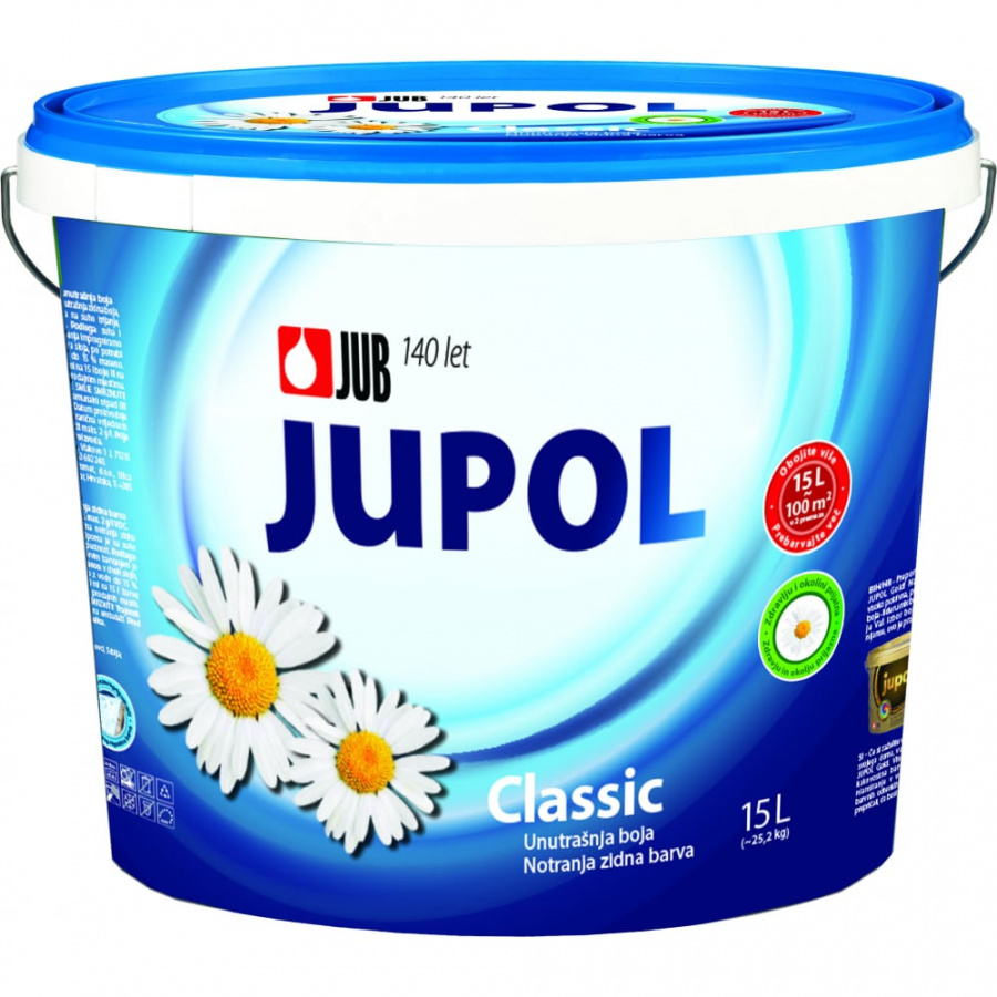 Краска для стен и потолков JUB Jupol Classic