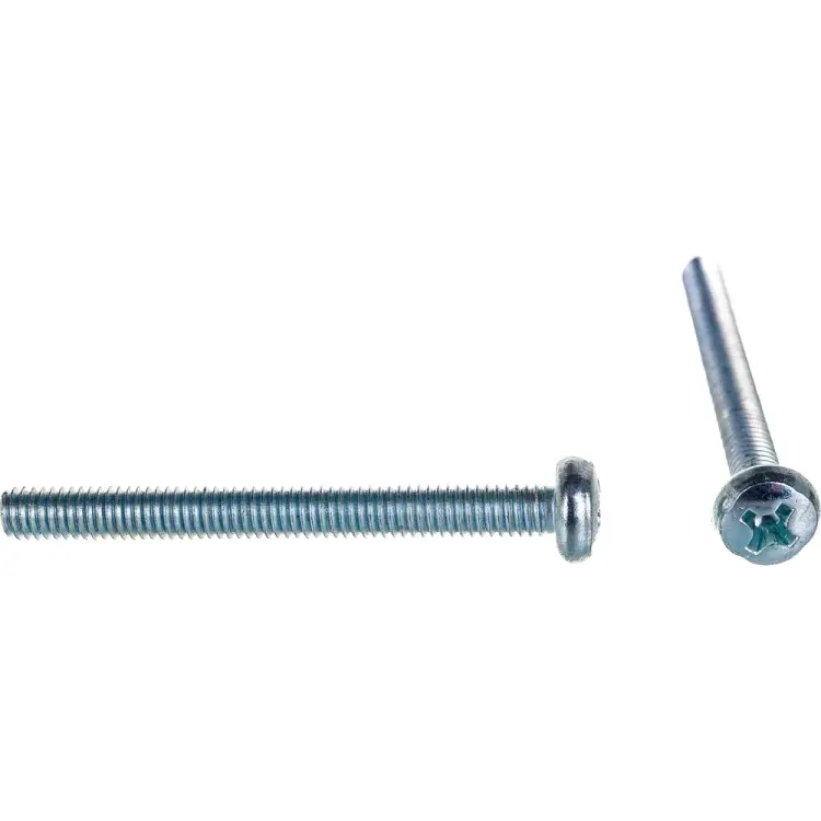 Оцинкованный винт с полукруглой головкой Tech-Krep М4х40 DIN7985 (9 шт.) 126571
