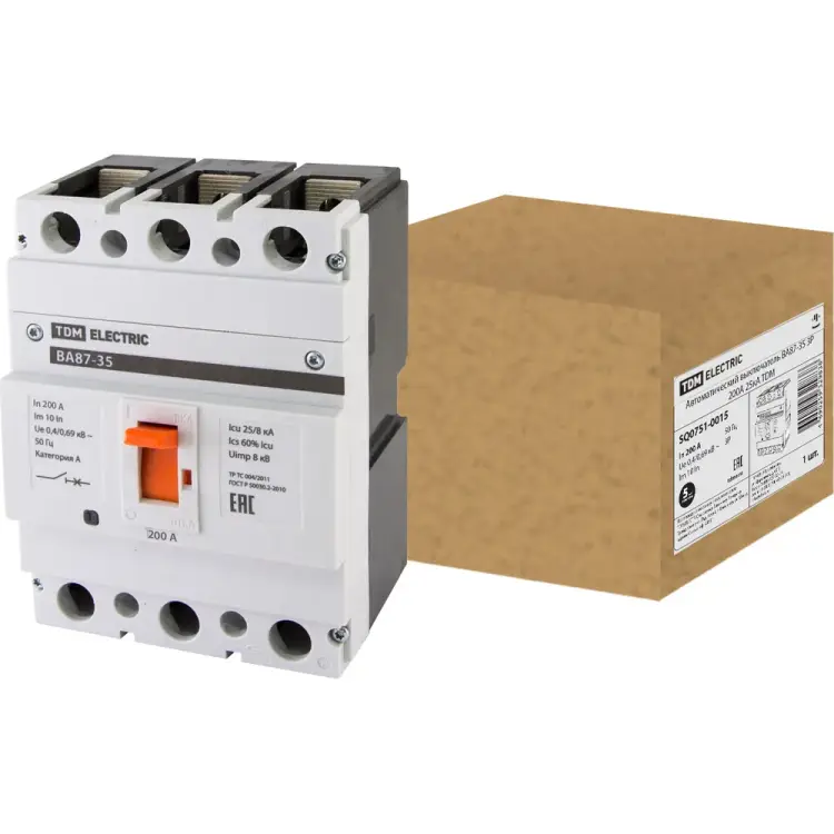 Автоматический выключатель TDM ELECTRIC ВА87-35 SQ0751-0015