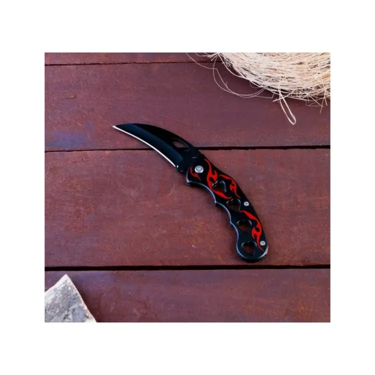 Нож-керамбит СИМАЛЕНД Пламя 4412332 Нож-керамбит СИМАЛЕНД Пламя 4412332