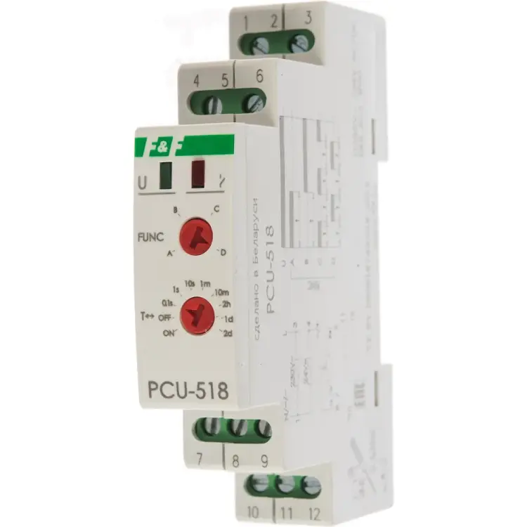 Реле времени Евроавтоматика F&F PCU-518 EA02.001.024
